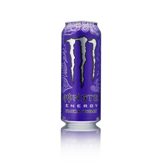 Monster Energy Ultra Violet – Zero sugar grape energy drink, 500ml can available at Suppply